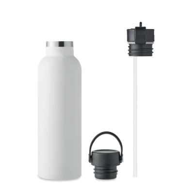 Picture of DOUBLE WALL BOTTLE 700 ML in White.