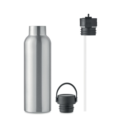 Picture of DOUBLE WALL BOTTLE 700 ML in Silver.