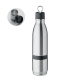 Picture of 2 in 1 Double Wall Bottle 500Ml in Silver