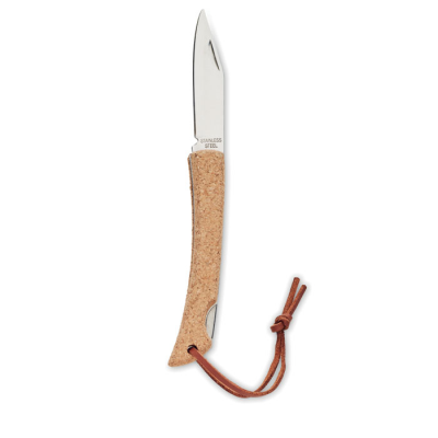 Picture of FOLDING KNIFE with Cork in Brown.