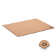 Picture of PLACEMAT in Cork in Brown