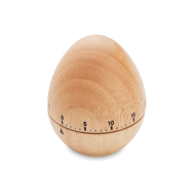 Picture of PINE WOOD EGG TIMER in Brown