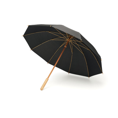 Picture of 23,5 INCH RPET & BAMBOO UMBRELLA