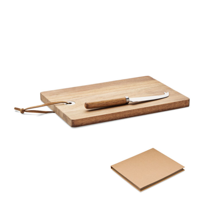Picture of ACACIA WOOD CHEESE BOARD SET