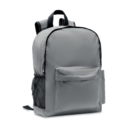 Picture of HIGH REFLECTIVE BACKPACK RUCKSACK 190T in Silver