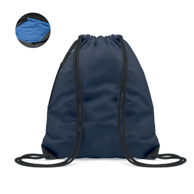 Picture of BRIGHTNING DRAWSTRING BAG in Blue.