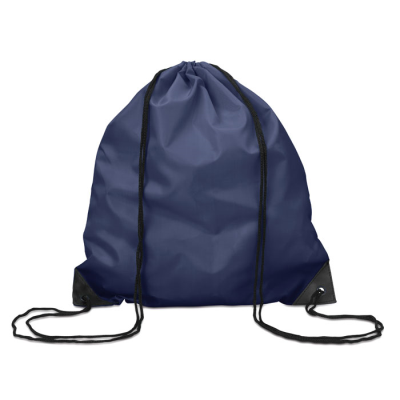 Picture of 190T POLYESTER DRAWSTRING BAG in Blue