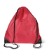 Picture of 190T POLYESTER DRAWSTRING BAG in Red