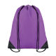 Picture of 190T POLYESTER DRAWSTRING BAG in Purple