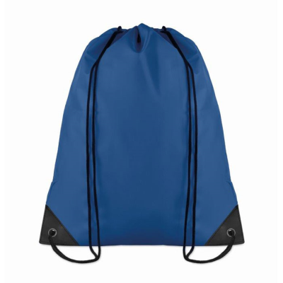 Picture of 190T POLYESTER DRAWSTRING BAG in Royal Blue