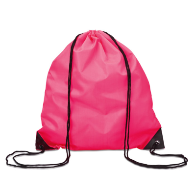 Picture of 190T POLYESTER DRAWSTRING BAG in Fuchsia