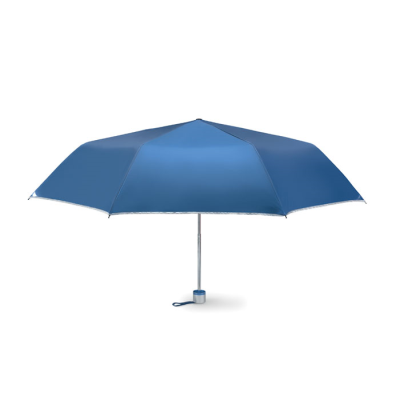 21 INCH FOLDING UMBRELLA in Blue.