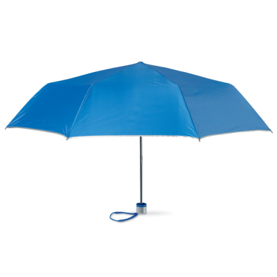 21 INCH FOLDING UMBRELLA in Blue.