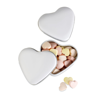 Picture of HEART TIN BOX with Candies