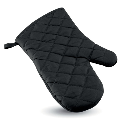 Picture of COTTON OVEN GLOVES in Black.