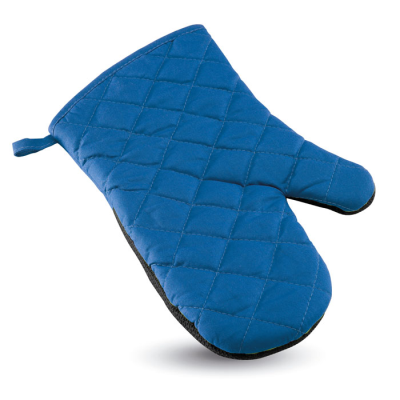 Picture of COTTON OVEN GLOVES in Royal Blue.