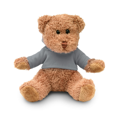 Picture of TEDDY BEAR PLUS with Hooded Hoody in Grey