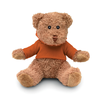 Picture of TEDDY BEAR PLUS with Hooded Hoody in Orange