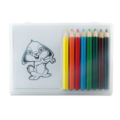 Picture of WOOD PENCIL COLOURING SET.