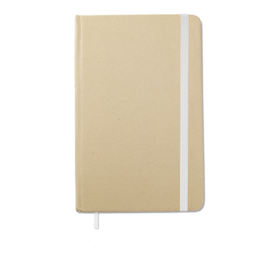 Picture of A6 RECYCLED NOTE BOOK 96 PLAIN in White