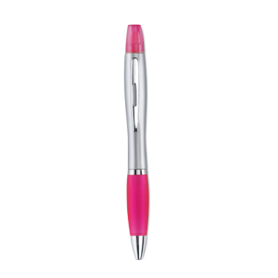 Picture of 2 in 1 Ball Pen in Pink.