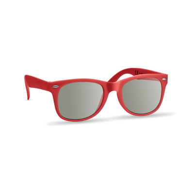 Picture of SUNGLASSES with Uv Protection in Red.