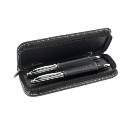 Picture of BALL PEN AND ROLLER SET in Black