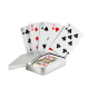 Picture of PLAYING CARD PACK in Tin Box in Silver