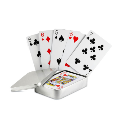 Picture of PLAYING CARD PACK in Tin Box