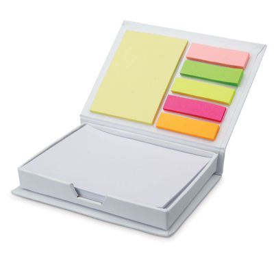 Picture of MEMO NOTES PAD DISPENCER in White.