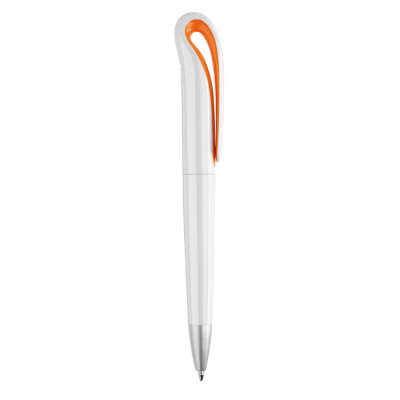 Picture of ABS TWIST BALL PEN in Orange.