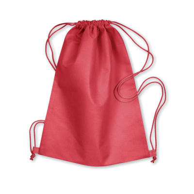 Picture of 80G NONWOVEN DRAWSTRING BAG in Red