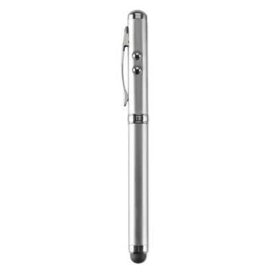 Picture of LASER POINTER TOUCH PEN in Silver.