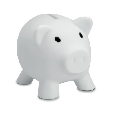 Picture of PIGGY BANK in White