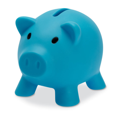 Picture of PIGGY BANK in Blue.