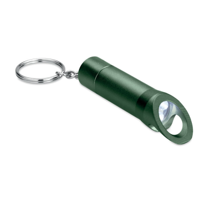 Picture of METAL TORCH KEYRING in Green