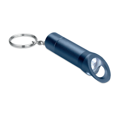 Picture of METAL TORCH KEYRING in Blue