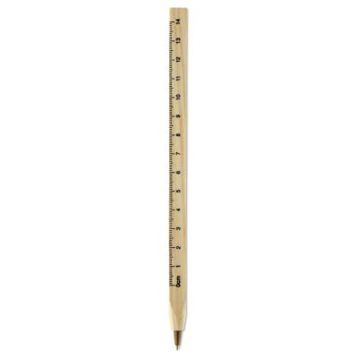 Picture of WOOD RULER PEN
