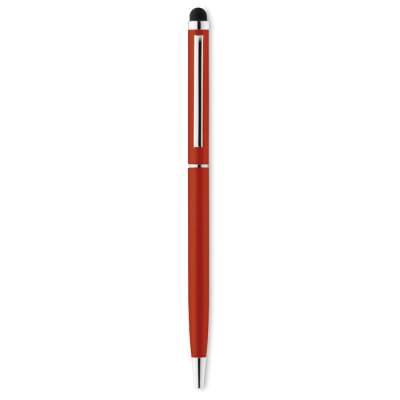 Picture of TWIST AND TOUCH BALL PEN in Red