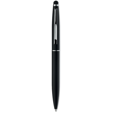 Picture of TWIST TYPE PEN W STYLUS TOP in Black