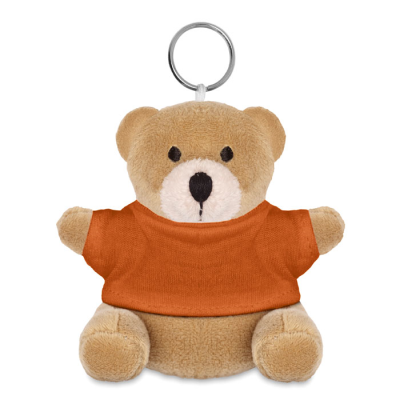 Picture of TEDDY BEAR KEYRING in Orange