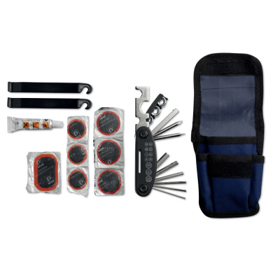 Picture of BICYCLE REPAIR KIT in Blue.