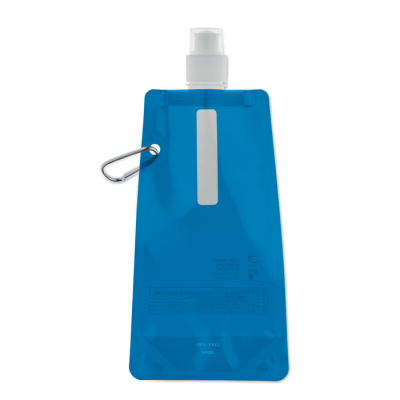 Picture of FOLDING WATER BOTTLE in Blue