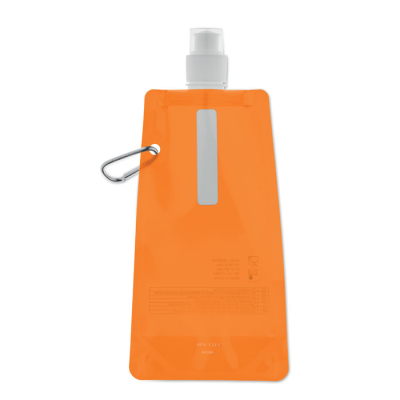 Picture of FOLDING WATER BOTTLE in Orange