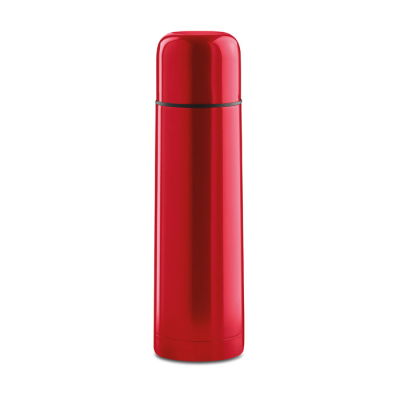 Picture of DOUBLE WALL FLASK 500 ML in Red.