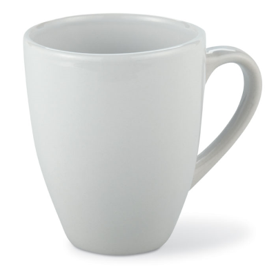 Picture of STONEWARE MUG 160 ML in White.