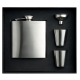 Picture of SLIM HIP FLASK W 2 CUP SET in Silver