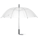 Picture of 23 CLEAR TRANSPARENT UMBRELLA in White