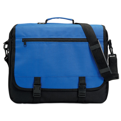 Picture of 600D POLYESTER DOCUMENT BAG in Blue