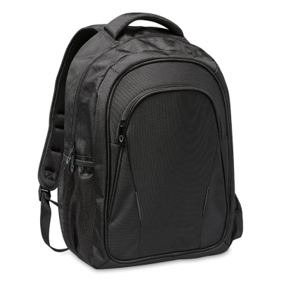 Picture of LAPTOP BACKPACK RUCKSACK in Black.